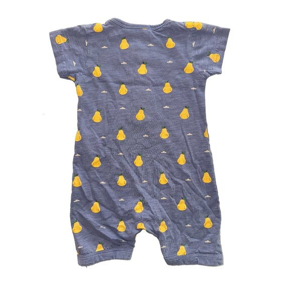 Sunshine Pear Organic Summer Romper, 3 - 6 months - Picture 2 of 3
